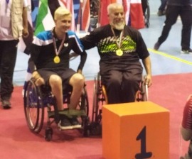 Πρωταθλητής στο διπλό ανδρών ο Χρυσικός στο τουρνουά Α.Με.Α. της Ιορδανίας