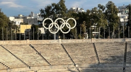 Οι Ολυμπιακοί Κύκλοι κοσμούν ξανά, μετά από 12 χρόνια, το πιο ιστορικό Στάδιο της Ελλάδας,