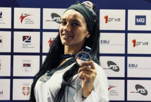 Η Παπασταματοπούλου κατέκτησε το ασημένιο μετάλλιο στο Ευρωπαϊκό Πρωτάθλημα Παρά Ταεκβοντό στο Βελιγράδι