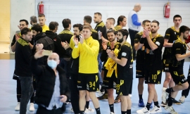 EHF European Cup: Έτσι σκόρπισε η ΑΕΚ την Πρίστινα (vid)