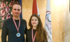 Διπλή ελληνική επιτυχία για τη Νίκου στο World Para Alpine Skiing EC του Ζάγκρεμπ