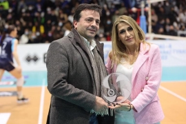 Τιμητικές βραβεύσεις σε Περιφερειάρχη-Περιφέρεια από την Εθνική Ομοσπονδία Πετοσφαίρισης