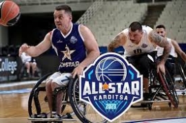 Το All Star Game της Καρδίτσας ξεκίνησε με την αναμέτρηση για μπάσκετ με αμαξίδιο