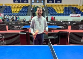 Το χάλκινο μετάλλιο ο Μουχθής στο διπλό μικτό του αιγυπτιακού τουρνουά Α.Με.Α.