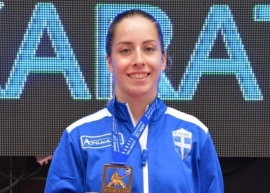 Ευρωπαϊκό πρωτάθλημα Καράτε Νεανίδων: Χάλκινο μετάλλιο για την Στελίνα Τζίλια