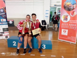 Ο Αϊβατίδης  και η Παπαδημητρίου  πρωταθλητές Ελλάδας 2023