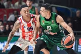 Ακάθεκτος προχωράει στην Euroleague o Παναθηναϊκός επικρατώντας με 81-77 του Ερυθρού Αστέρα
