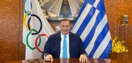 Ο Πρόεδρος της Ελληνικής Ολυμπιακής Επιτροπής Σ. Καπράλος ανακοίνωσε την υποψηφιότητα του