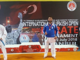 O Διεθνής πρωταθλητής καράτε, Θ. Κουκουριτάκης κατέκτησε το χάλκινο μετάλλιο Turkish Open!