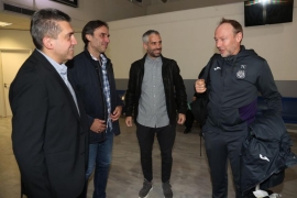 Αργά το βράδυ της Τετάρτης (30/12) έφτασε στο Ηράκλειο η Άντερλεχτ