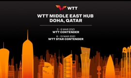 Πινγκ Πονγκ: Στη Ντόχα η εκκίνηση στα τουρνουά του 2021 με το WTT Middle East Hub