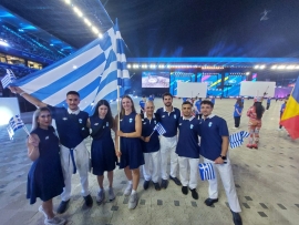Η Ελλάδα μπήκε πρώτη στο Στάδιο της Κρακοβίας Henryk Reyman στην Τελετή Εναρξης