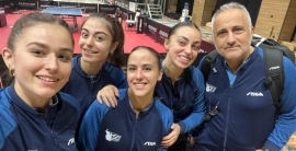 Με το δεξί μπήκε σήμερα 21/01 η εθνική μας ομάδα επιτραπέζιας αντισφαίρισης των γυναικών