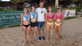 Τον τίτλο του Βαλκανικού πρωταθλήματος beach volley U18 κατέκτησαν οι Φραγκιουδάκη, Χαρισσάκη