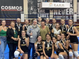 Τον πρώτο τίτλο της σεζόν, κατέκτησε η γυναικεία ομάδα βόλεϊ του ΟΦΗ