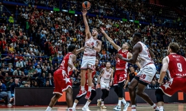 Οι «ερυθρόλευκοι» ηττήθηκαν 65-53 από τους Ιταλούς,