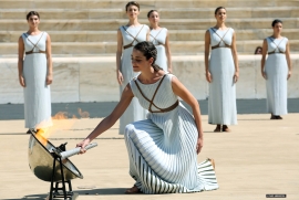 Την Τρίτη 3 Οκτωβρίου στις 12:00  θα γίνει η Τελετή Αφής και Παράδοσης της Ολυμπιακής Φλόγας