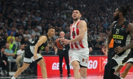 O Ολυμπιακός ηττήθηκε καθαρά στο Βελιγράδι από την εξαιρετική Παρτιζάν 90-75