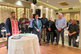 Την παραδοσιακή βασιλόπιτα έκοψαν οι ομάδες του Μινωταύρου