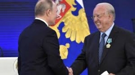 Παρασημοφορείται από τον Πούτιν ο Επίτιμος Πρόξενος της Ρωσίας  Νικόλαος Δασκαλαντωνάκης