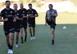 Tην πρώτη τους προπόνηση μετά τον αγώνα με τον Ολυμπιακό, πραγματοποίησαν οι παίκτες του ΟΦΗ