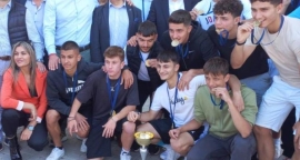 Έγινε η βράβευση της ομάδας αγοριών του Γενικου Λυκείου Γαζίου