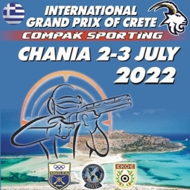 3ο Διεθνές Grand Prix of Crete Compak Sporting στο Εθνικό Σκοπευτήριο Χανίων