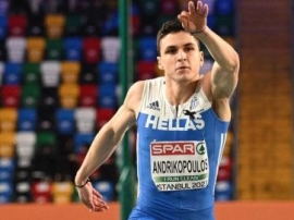 Ο Νίκος Ανδρικόπουλος πήρε ασημένιο μετάλλιο  στο Ευρωπαϊκό Πρωτάθλημα κλειστού στίβου