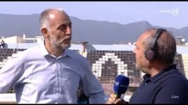 Με χαμόγελο… μέχρι τ’ αυτιά ο Γιάννης Ταουσιάνης