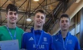 Ο Νίκος Κοσμόπουλος στο δέκαθλο κατάφερε να βελτιώσει το ρεκόρ που κατείχε