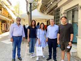 Ο Περιφερειάρχης Κρήτης Σταύρος Αρναουτάκης