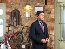 Ο Υφυπουργός Αθλητισμού, παρουσίασε  τα 5 ετάπ του Διεθνούς Ποδηλατικού Γύρου Ελλάδας
