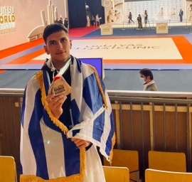 Το χάλκινο μετάλλιο κατέκτησε ο 17χρονος Ηρακλειώτης Μάριος Ζαϊμάκης στο Παγκόσμιο Πρωτάθλημα Ζίου Ζίτσου