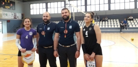 Η ομάδα βόλεϊ μαθητριών του 11ου ΓΕΛ Ηρακλείου Ηττήθηκε με 3-1 σετ