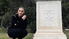 Το μήνυμα της Κορακάκη από την Αρχαία Ολυμπία