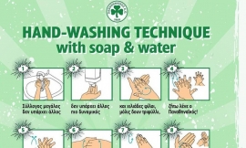 Παναθηναϊκός ΑΟ: Τα 13 βήματα για το σωστό πλύσιμο των χεριών