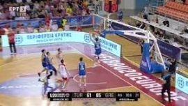 Άστραψε και βρόντηξε απόψε η Εθνική Νέων στα Δύο Αοράκια  με 87-61 της Τουρκίας