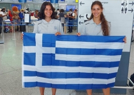 Οι Κρητικές Γεωργία Αντωνακάκη, Ιωάννα Περδικάκη, στο Ευρωπαϊκό πρωταθλήμα μπιτς βόλεϊ Κ20