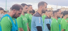 Πραγματοποιήθηκε σήμερα στο γήπεδο του Ατσαλένιου ο καθιερωμένος αγιασμός