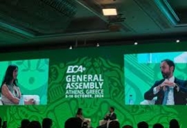 Ο Γιώργος Τσιράκος και η Μένια Σιδεράκη εκπροσώπησαν την ΠΑΕ ΟΦΗ στην 31η Γενική Συνέλευση  (ECA)