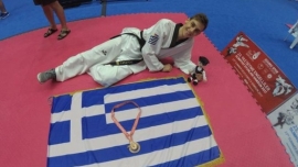 Παγκόσμιο πρωτάθλημα Τάεκβοντο Κωφών -Ο Παύλος Λιότσος, επέστρεψε στο…θρόνο του