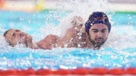 Η εθνική υδατοσφαίρισης των ανδρών  επιβλήθηκε με17-10 του Μαυροβουνίου
