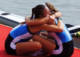 Η Μαρία Κυρίδου και η Χριστίνα Μπούρμπου κατέκτησαν την 3η θέση στον τελικό της δίκωπου άνευ γυναικών