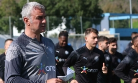 Την πρώτη του προπόνηση στον ΟΦΗ πραγματοποίησε ο Τραϊανός Δέλλας
