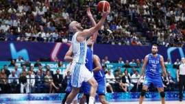Ελλάδα-Ιταλία 85-81 (vid)