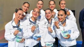 Μια ακόμα ιστορική διάκριση πέτυχε η ελληνική Καλλιτεχνική Κολύμβηση