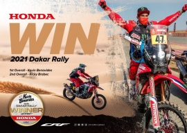 Ράλλυ Ντακάρ: Διπλή νίκη η Honda στις μοτοσυκλέτες