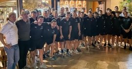Ο ιδιοκτήτης της ΠΑΕ ΟΦΗ, Μιχάλης Μπούσης παρέθεσε δείπνο στο ποδοσφαιρικό και διοικητικό προσωπικό