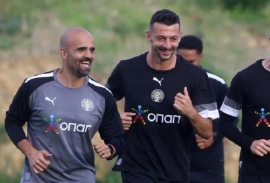 Φώναξε... παρών στην προπόνηση της Πέμπτης ο αμυντικός του ΟΦΗ, Κώστας Γιαννούλης.