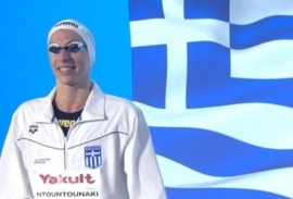 Η Άννα Ντουντουνάκη πέτυχε σήμερα το καλύτερο πλασάρισμα Ελληνίδας κολυμβήτριας